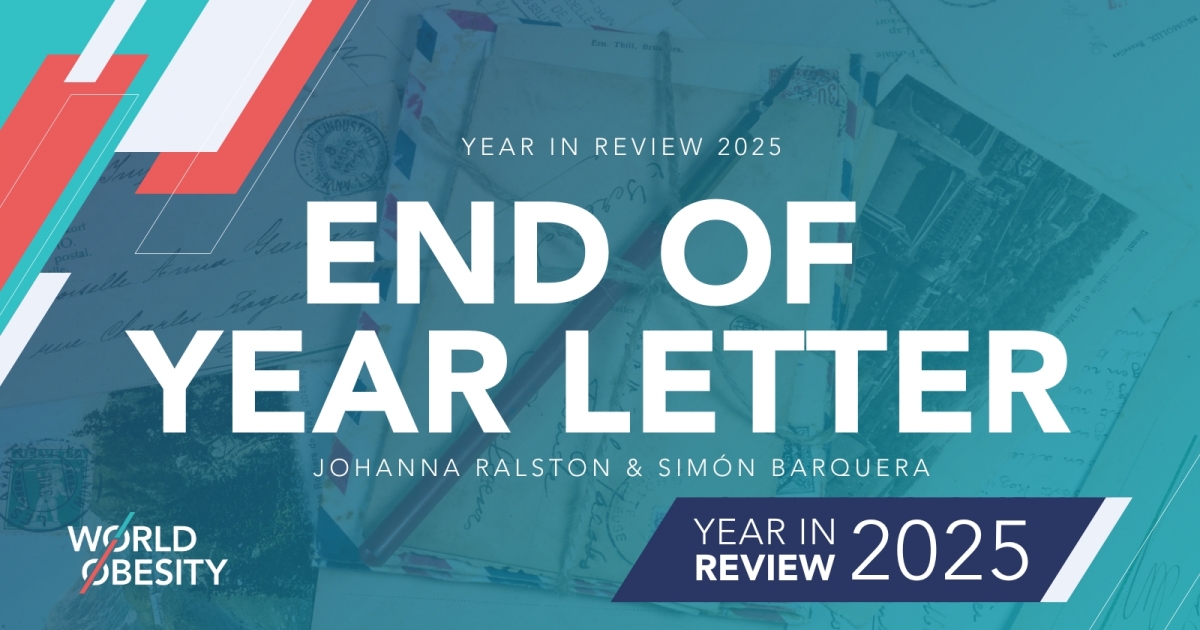 2025 Year-end letter from our President and CEO | World Obesity Federation