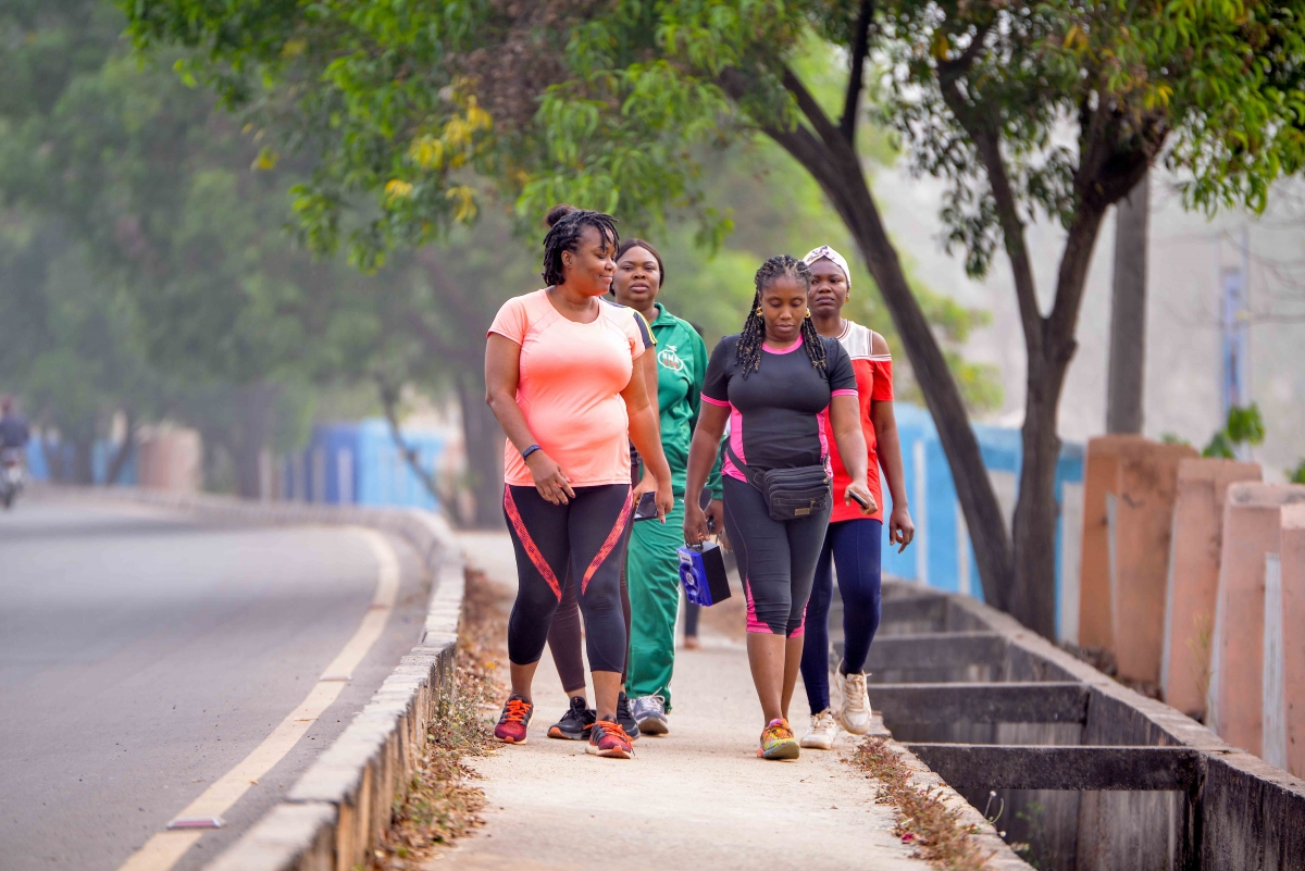 Walking group 3