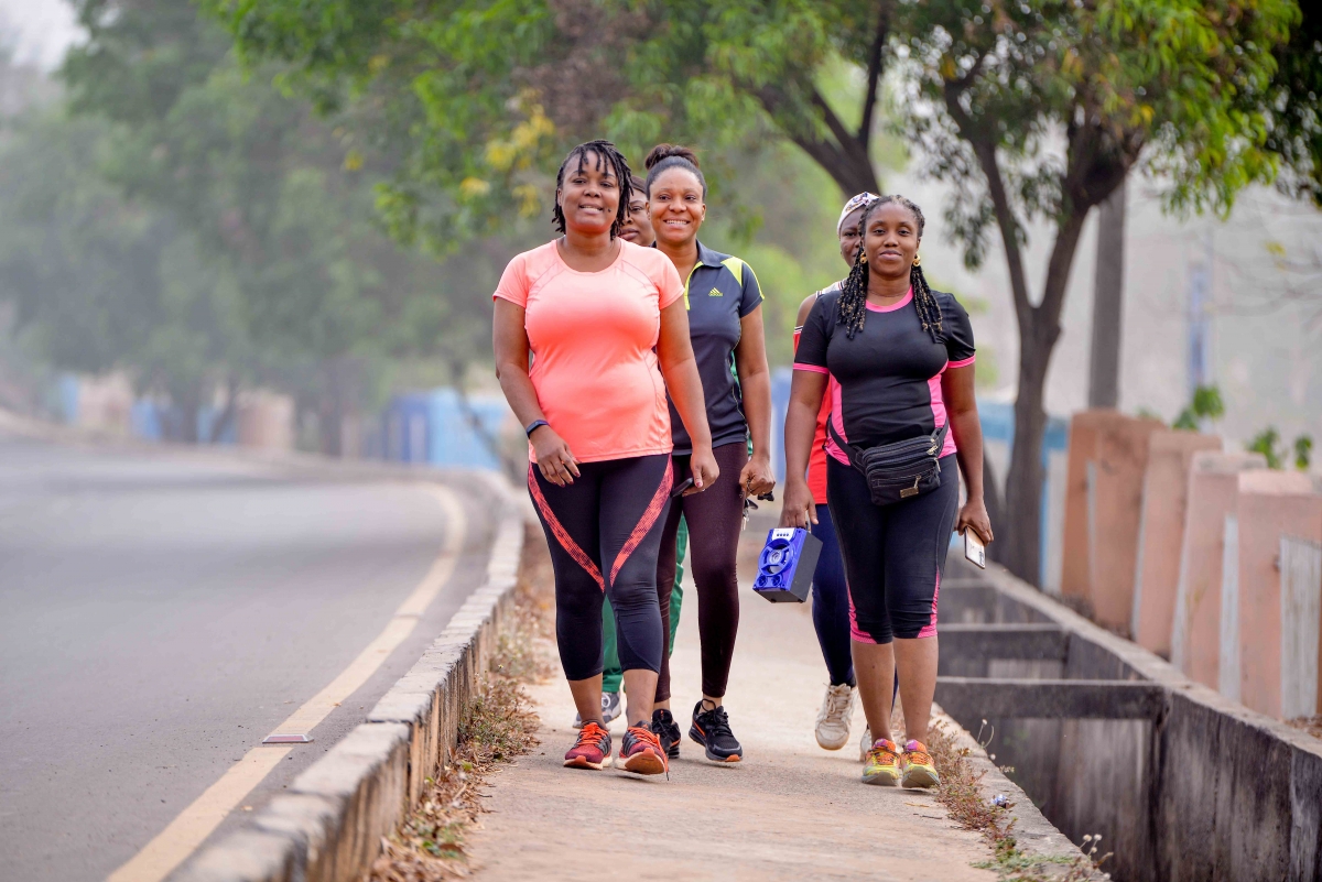 Walking group 1