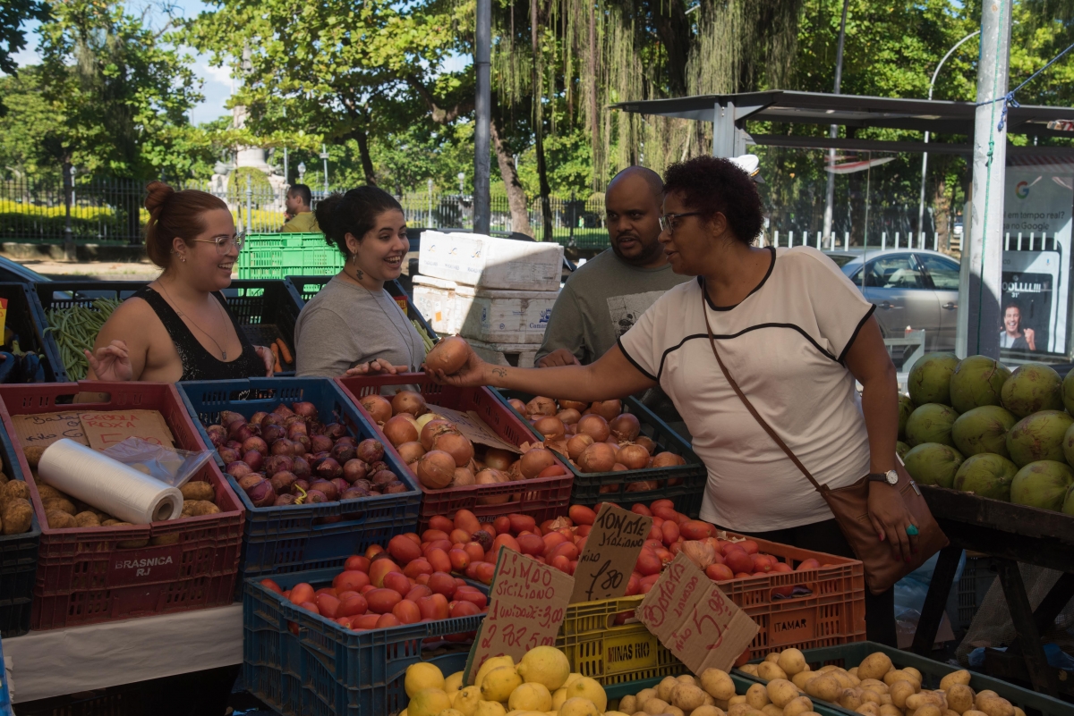 At the market 1