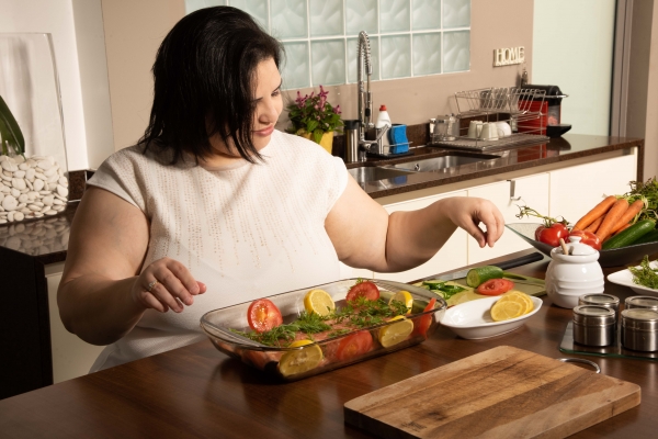 Woman preparing food 3